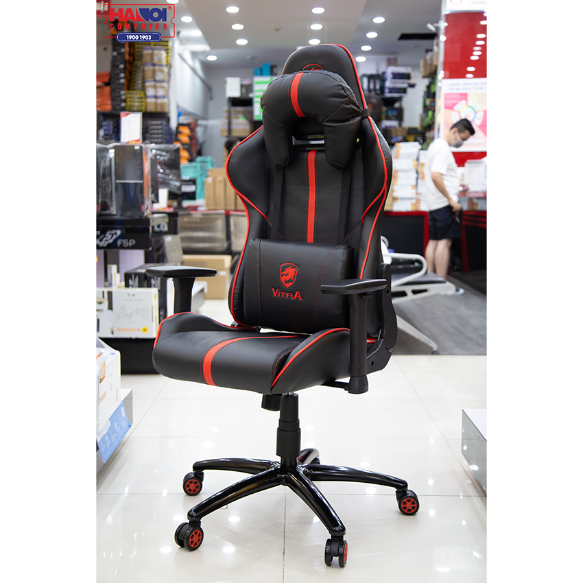 Ghế Game VITRA XRACING PRIME GX202 (Đen/Đỏ)