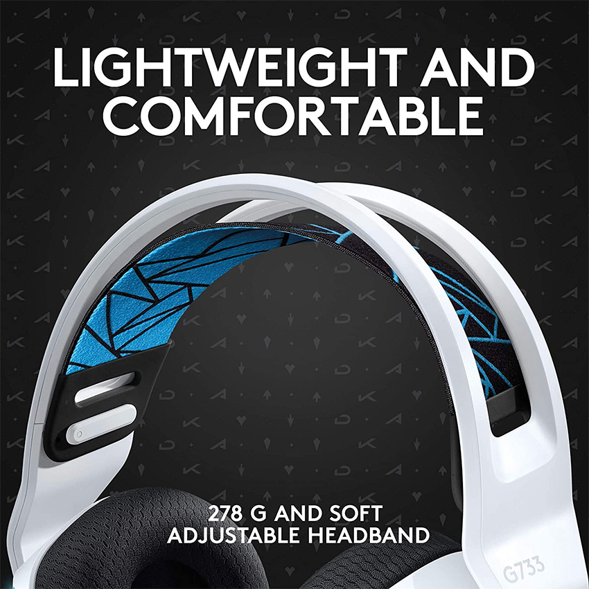 Tai nghe không dây gaming Logitech G733 KDA (USB/RGB)