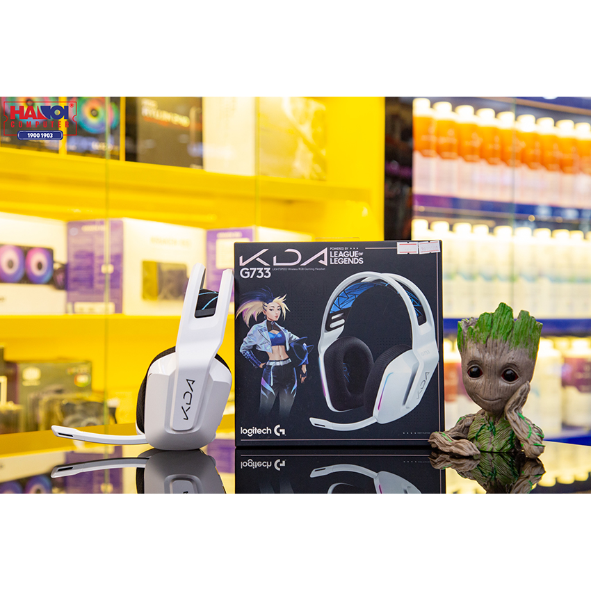 Tai nghe không dây gaming Logitech G733 KDA (USB/RGB)