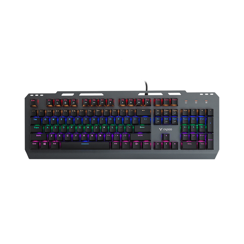 Bàn phím Rapoo GK500 đen (USB/Led rainbowl)