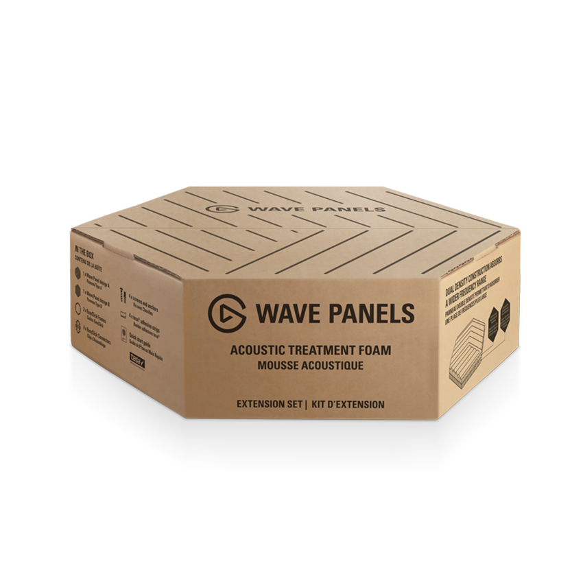 Bộ 2 tấm tiêu âm Elgato Wave Panels - Extension Kit Black