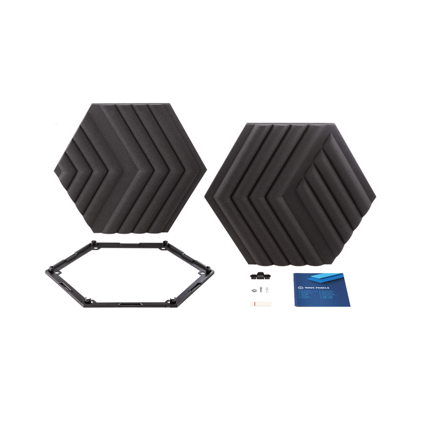 Bộ 2 tấm tiêu âm Elgato Wave Panels - Extension Kit Black