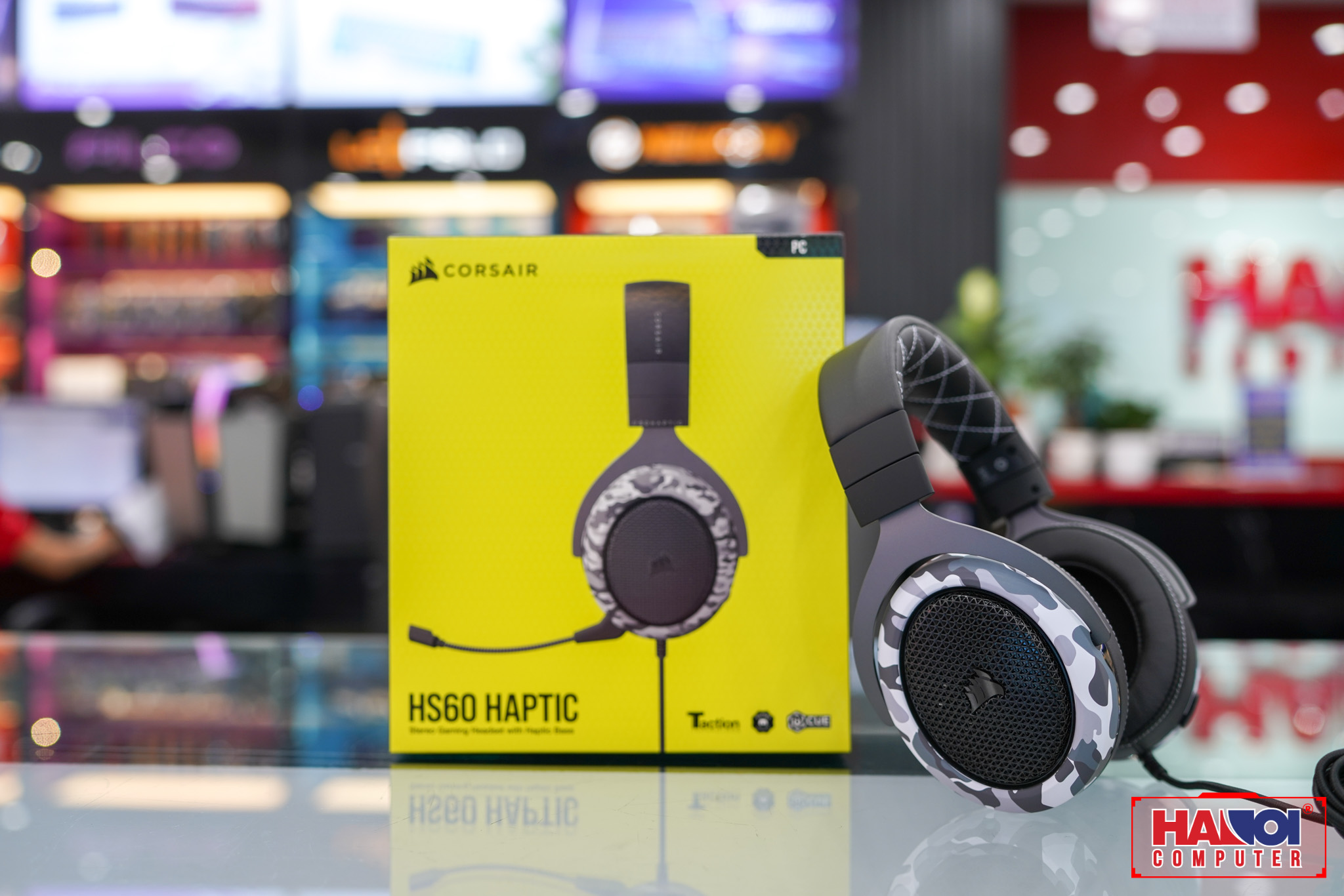 Tai nghe Gaming Corsair HS60 HAPTIC Surround 7.1 CA-9011225-AP