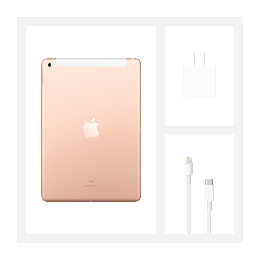 Máy Tính Bảng Apple Ipad 10.2 (MYLC2ZA/A) (32GB/10.2 inch/Wifi/Vàng/2020)