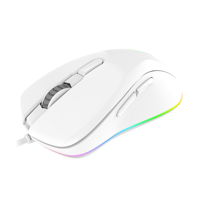 Chuột Dareu EM908 Arctic RGB (USB/màu trắng)