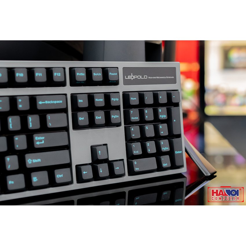 Bàn phím Leopold FC900R PD Blue Font Cherry Brown switch (USB/PBT/ko Led)