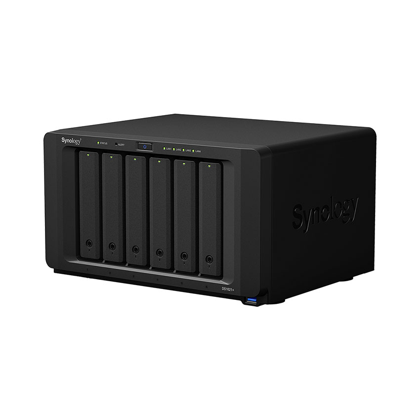 Thiết bị lưu trữ mạng Synology DS1621+ (Chưa có ổ cứng)