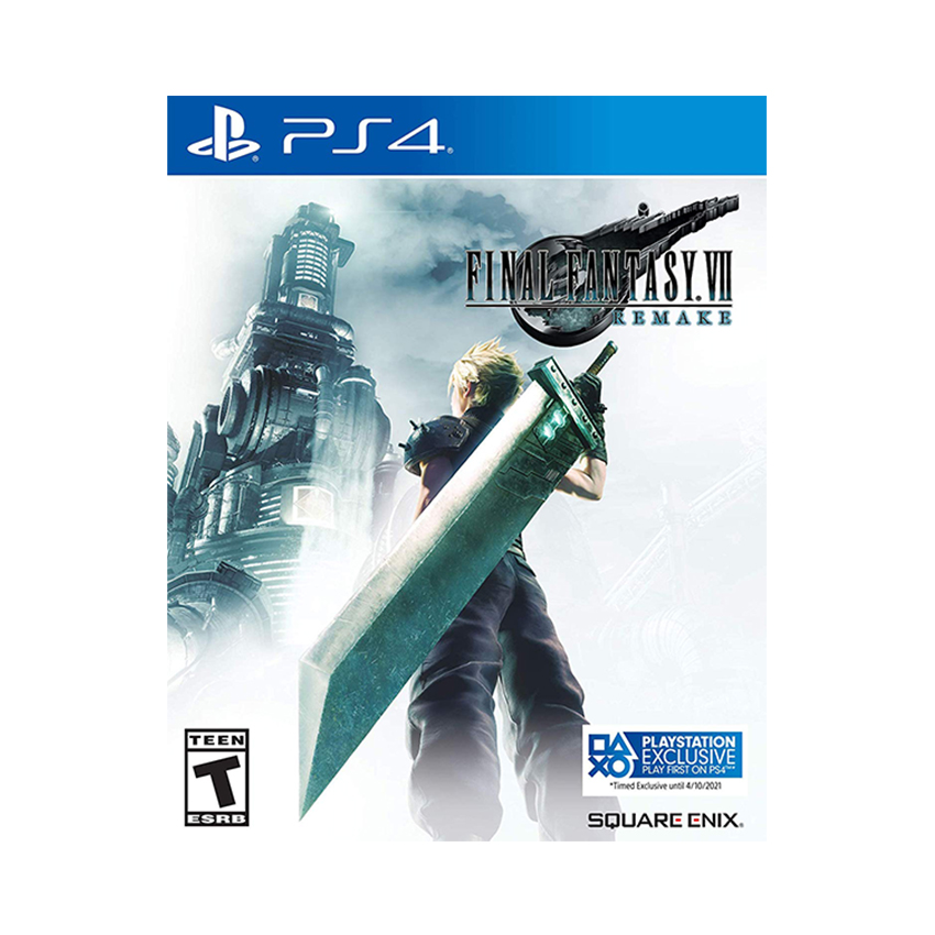 Đĩa game PS4 - Final fantasy 7 Remake - ASIA