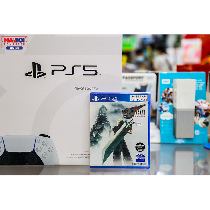 Đĩa game PS4 - Final fantasy 7 Remake - ASIA