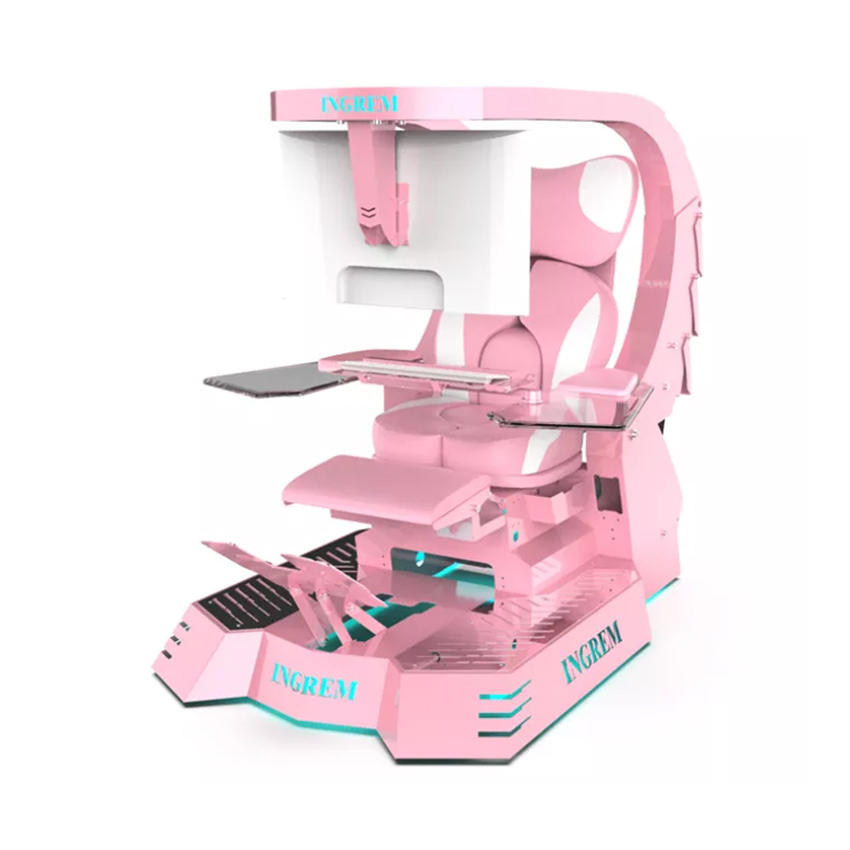 GHẾ CHƠI GAME GIẢ LẬP INGREM  VEYRON J20 PINK