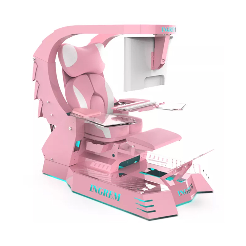 GHẾ CHƠI GAME GIẢ LẬP INGREM  VEYRON J20 PINK