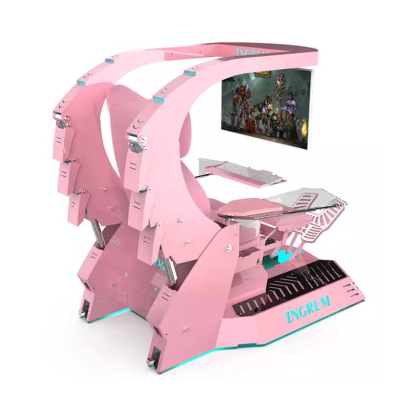 GHẾ CHƠI GAME GIẢ LẬP INGREM  VEYRON J20 PINK