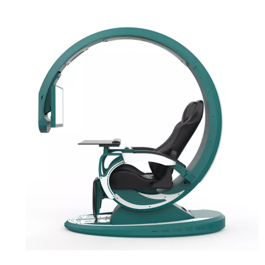 GHẾ CHƠI GAME GIẢ LẬP INGREM ORIONX T7 GREEN-WHITE
