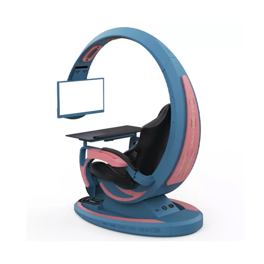 GHẾ CHƠI GAME GIẢ LẬP INGREM ORIONX T7 BLUE-PINK