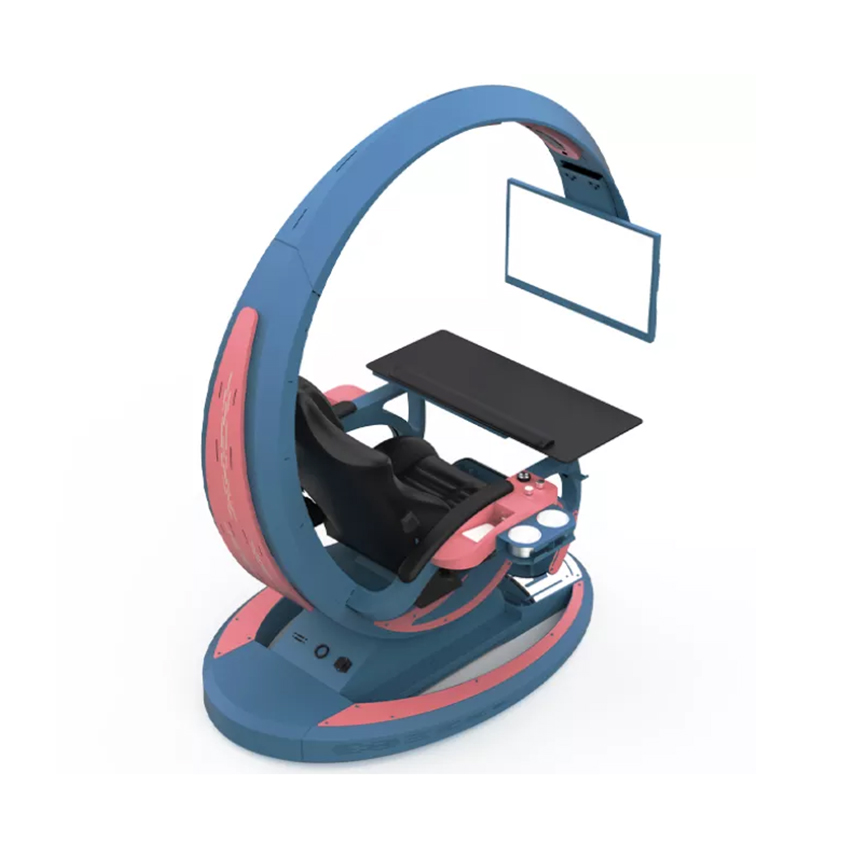 GHẾ CHƠI GAME GIẢ LẬP INGREM ORIONX T7 BLUE-PINK