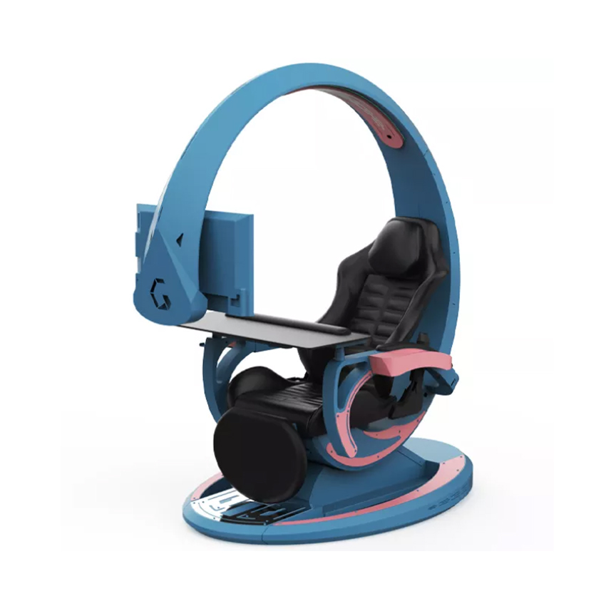 GHẾ CHƠI GAME GIẢ LẬP INGREM ORIONX T7 BLUE-PINK