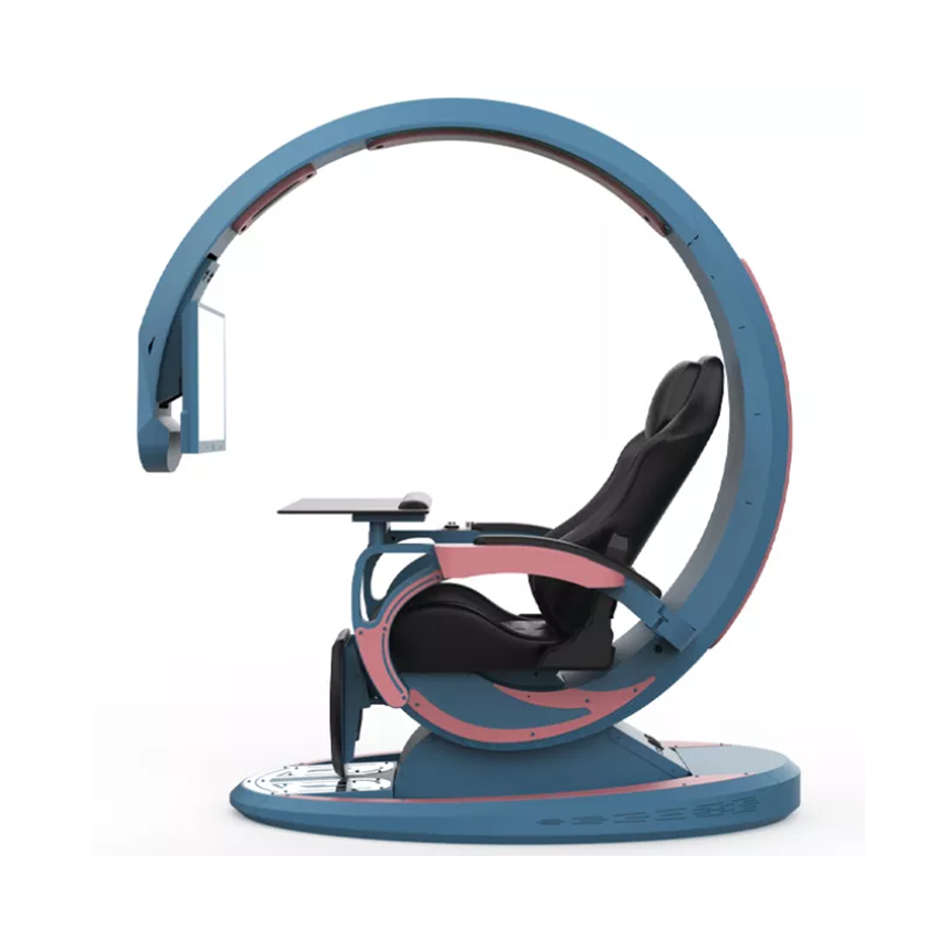 GHẾ CHƠI GAME GIẢ LẬP INGREM ORIONX T7 BLUE-PINK