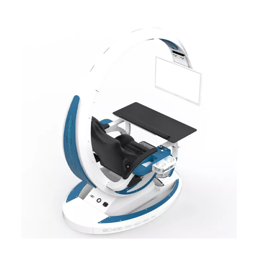 GHẾ CHƠI GAME GIẢ LẬP INGREM ORIONX T7 WHITE-BLUE