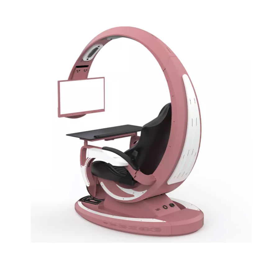 GHẾ CHƠI GAME GIẢ LẬP INGREM ORIONX T7 PINK-WHITE