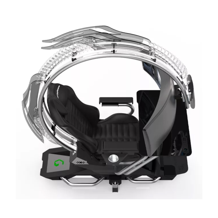 GHẾ CHƠI GAME GIẢ LẬP INGREM C4 OWLET BLACK