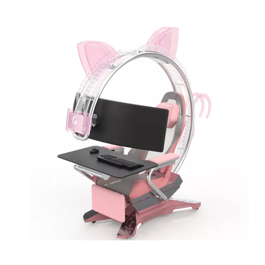 GHẾ CHƠI GAME GIẢ LẬP INGREM C4 OWLET PINK