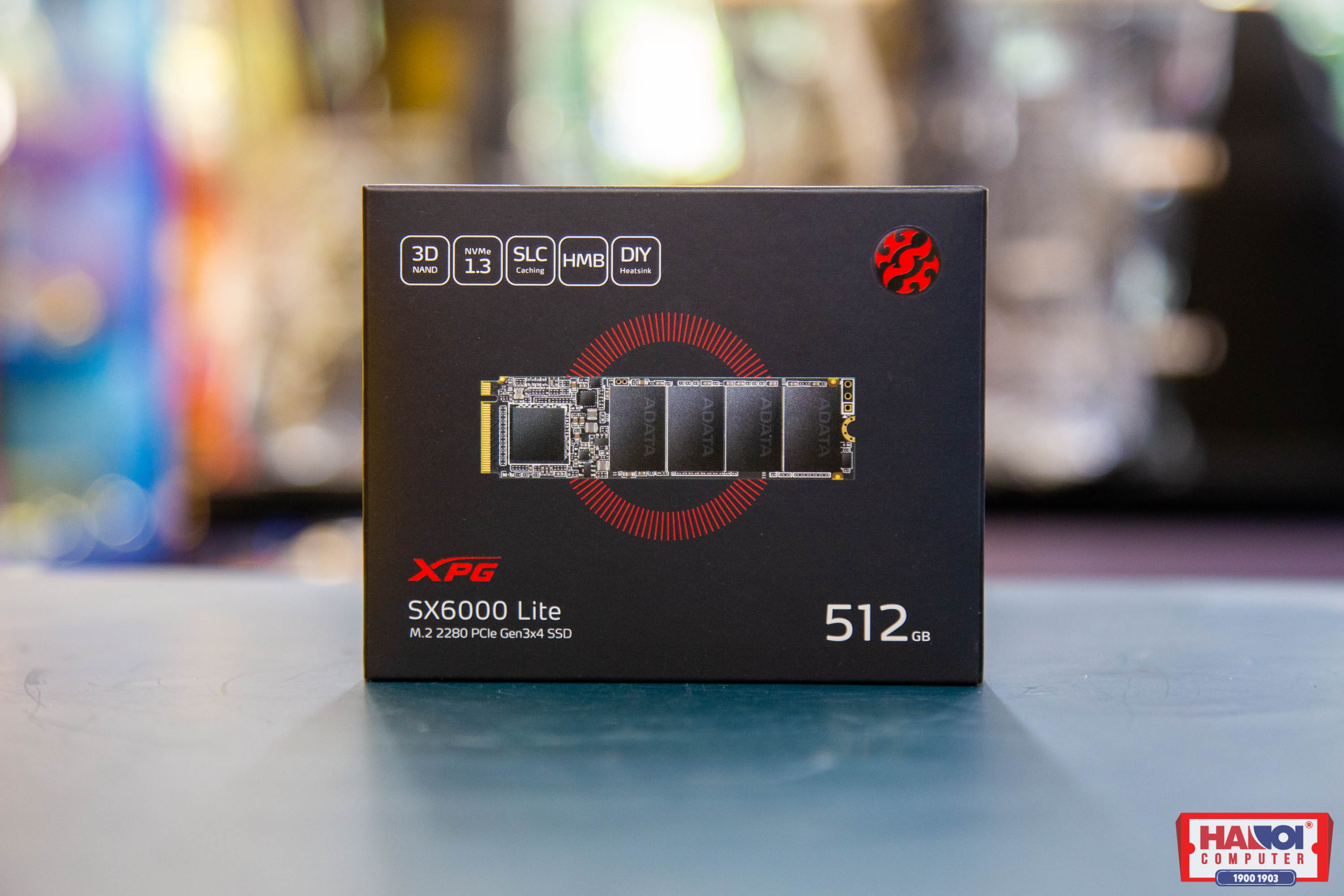 Ổ Adata SSD SX6000NP Lite 512Gb PCIe NVMe 3x4 (Đọc 1800MB/s, Ghi 1200MB/s) (ASX6000LNP-512GT-C)