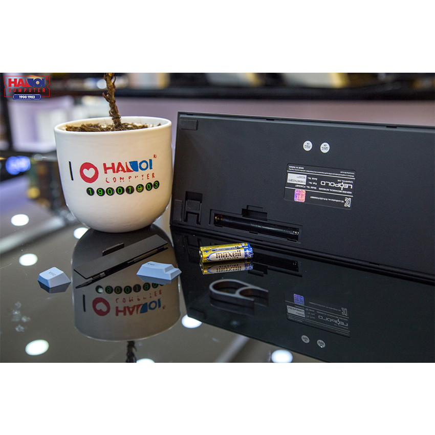 Bàn phím cơ không dây Leopold FC660MPD BT Silver sw (USB/Bluetooth/Blue Grey)