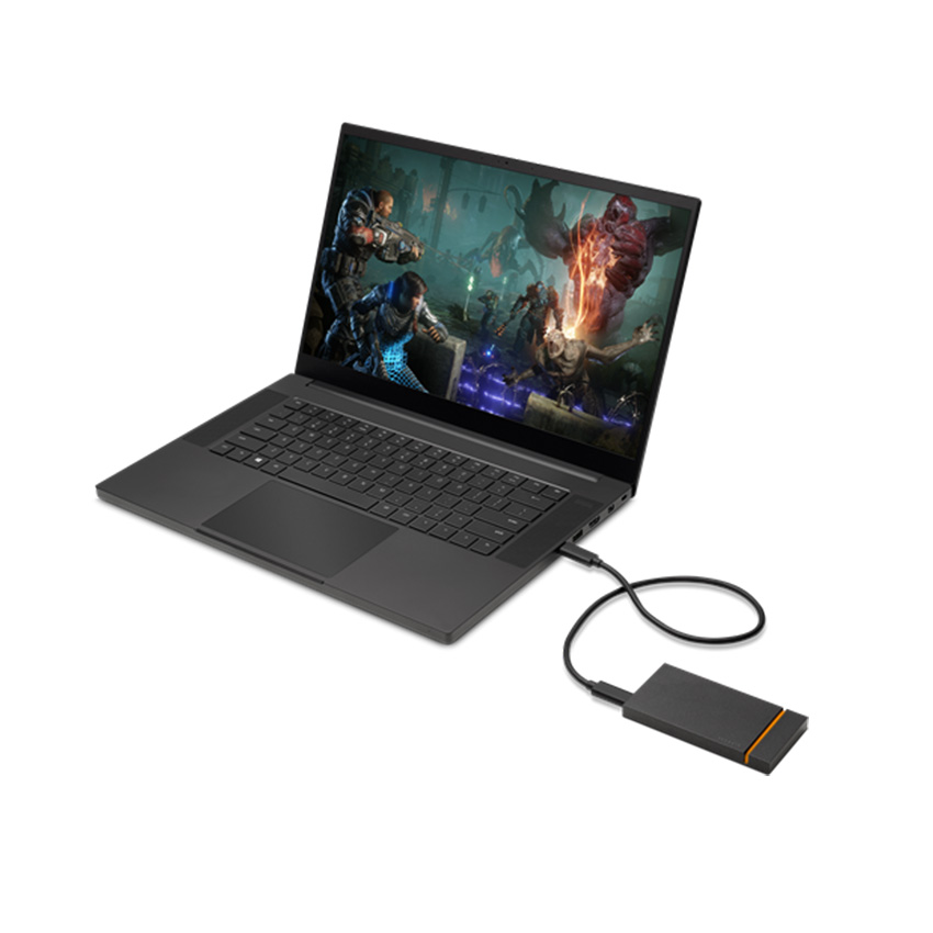 Ổ cứng gắn ngoài SSD 2TB USB-C 2.5 inch Seagate Firecuda Gaming Đen - STJP2000400