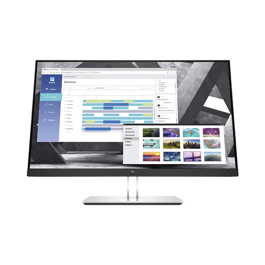 Màn hình HP E27Q G4 (27inch/QHD/IPS/60Hz/5ms/250nits/HDMI+DP+VGA+USB)