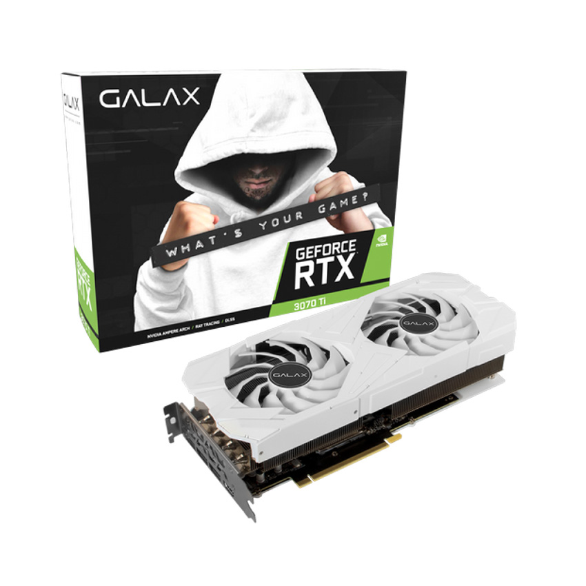 Card màn hình Galax RTX 3070 Ti EX White (1-Click OC) - 8GB