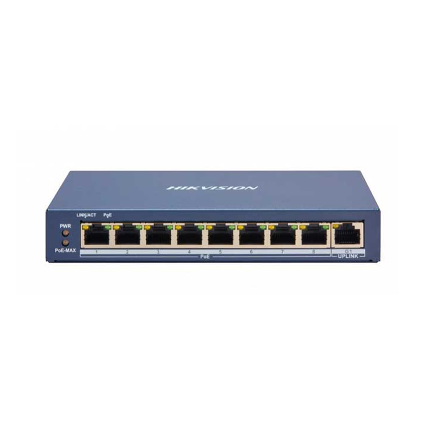 Switch POE 8 cổng Hikvision DS-3E1309P-EI