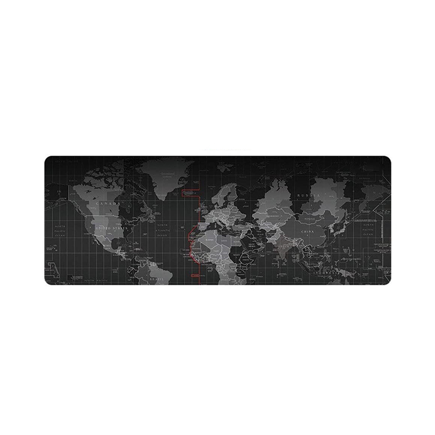 Bàn di chuột Gaming Custom Worldmap Black 800 x 300mm