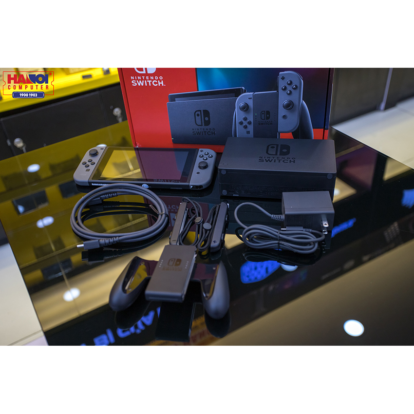 Máy chơi game Nintendo Switch With Gray Joy‑Con