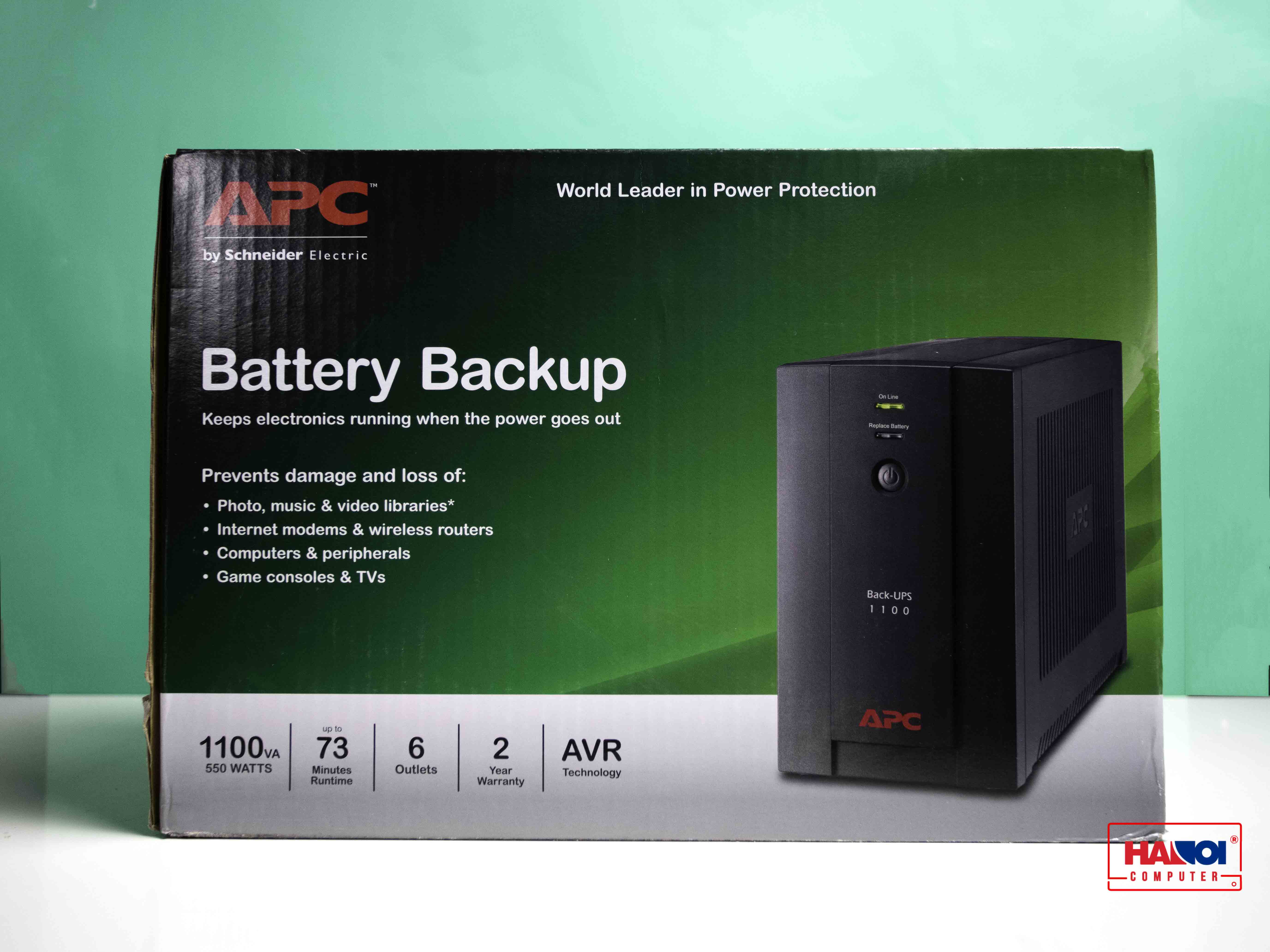 Bộ lưu điện APC Back-UPS 1100VA 230V (BX1100LI-MS)