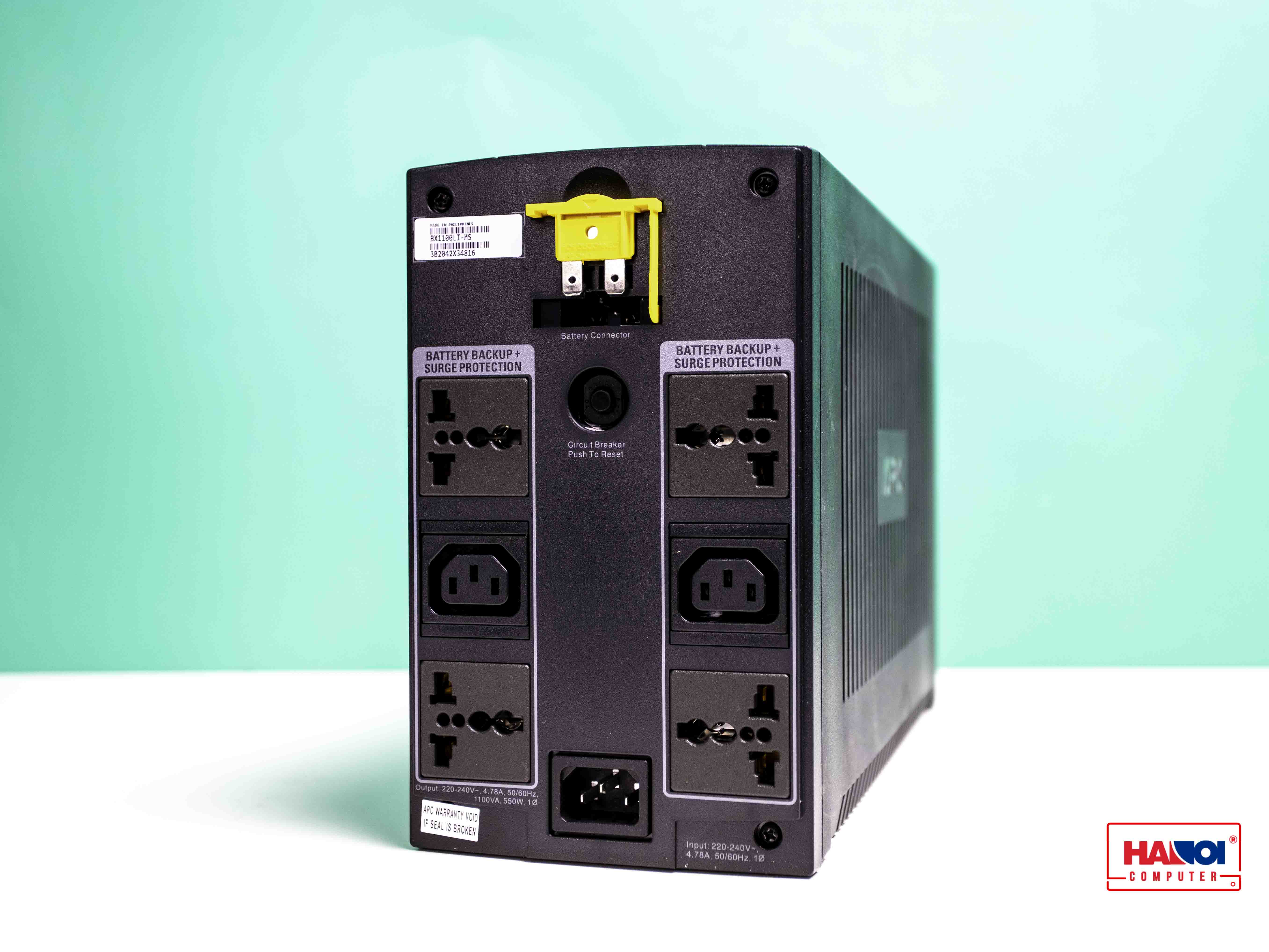 Bộ lưu điện APC Back-UPS 1100VA 230V (BX1100LI-MS)