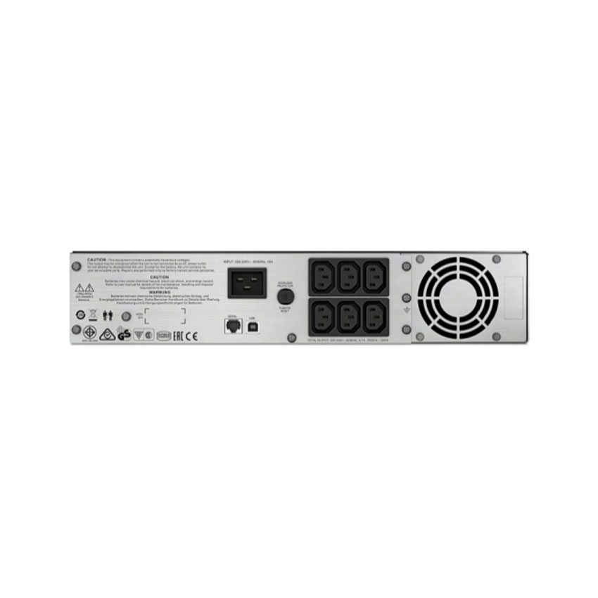 Bộ lưu điện APC Smart-UPS 2000VA LCD RM 2U 230V (SMC2000I-2U)