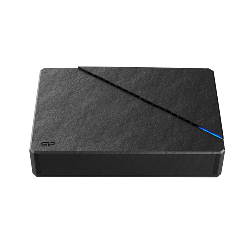 Ổ cứng di động SILICON POWER Stream S07 8TB Black, 3.5 inch USB 3.1 Gen1 - SP080TBEHDS07C3K