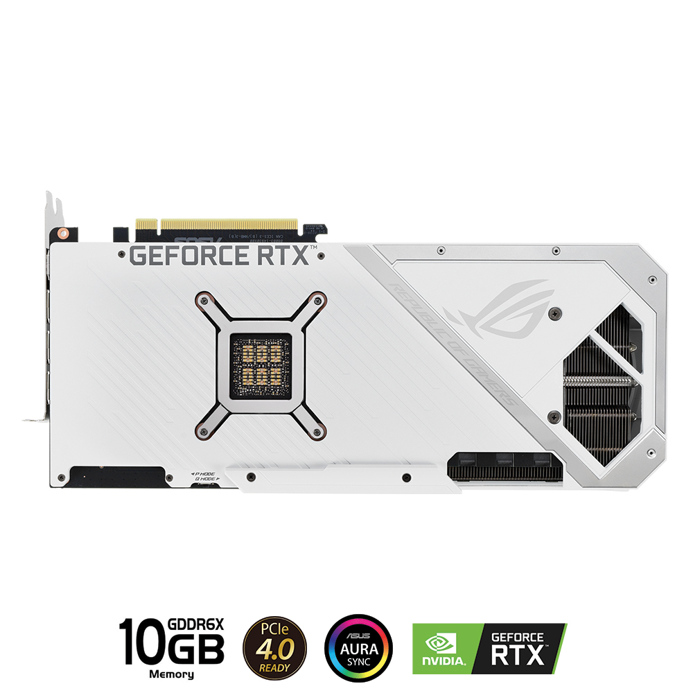 Card màn hình Asus ROG STRIX-RTX 3080-O10G-V2-WHITE