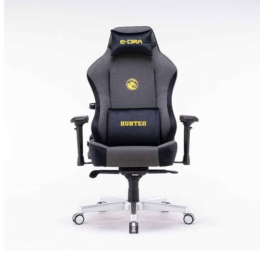 GHẾ CHƠI GAME E-DRA HUNTER GAMING CHAIR - EGC 206 - Xám