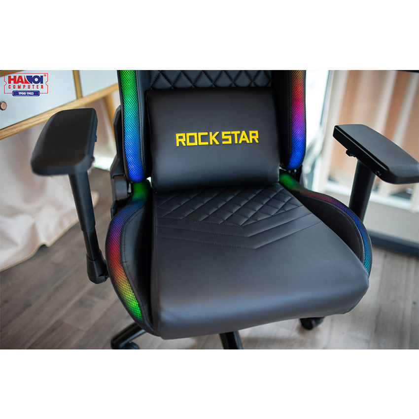 GHẾ CHƠI GAME E-DRA ROCK STAR RGB GAMING CHAIR - EGC223