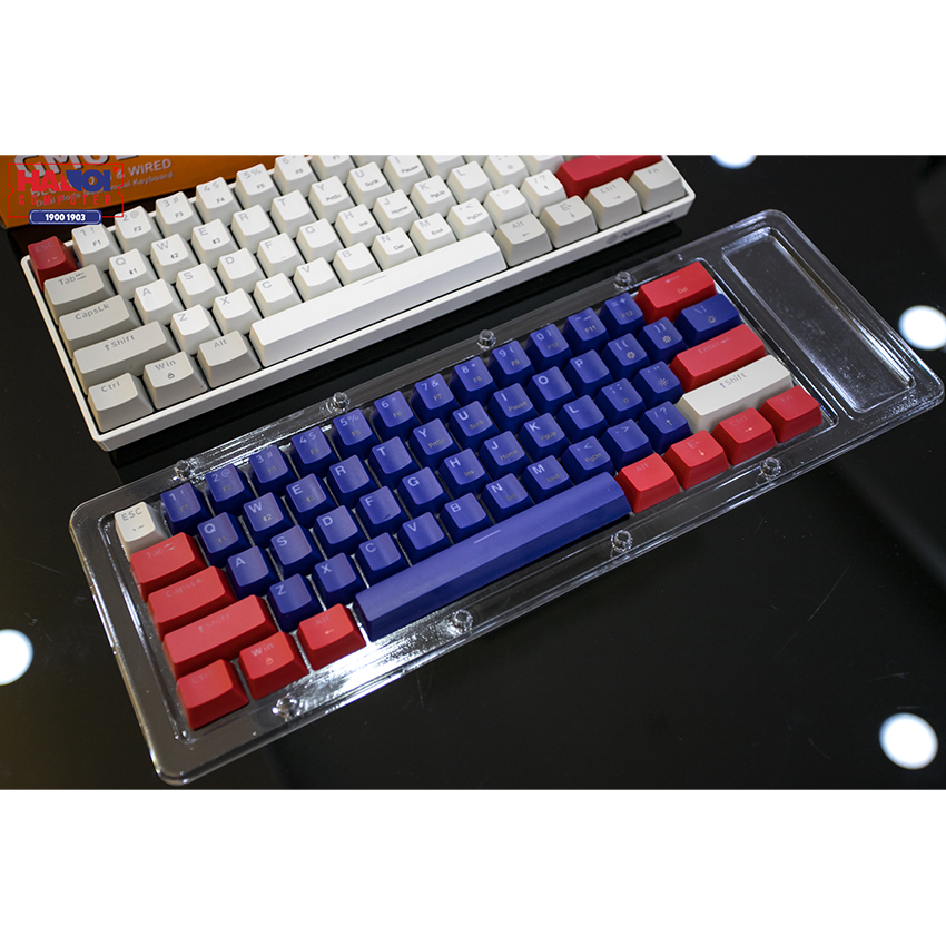 Bàn phím không dây Newmen GM610 RGB Dual mode Blue sw (USB/Bluetooth)