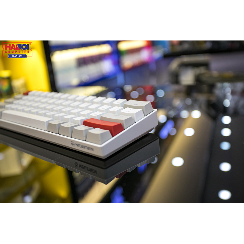 Bàn phím không dây Newmen GM610 RGB Dual mode Blue sw (USB/Bluetooth)