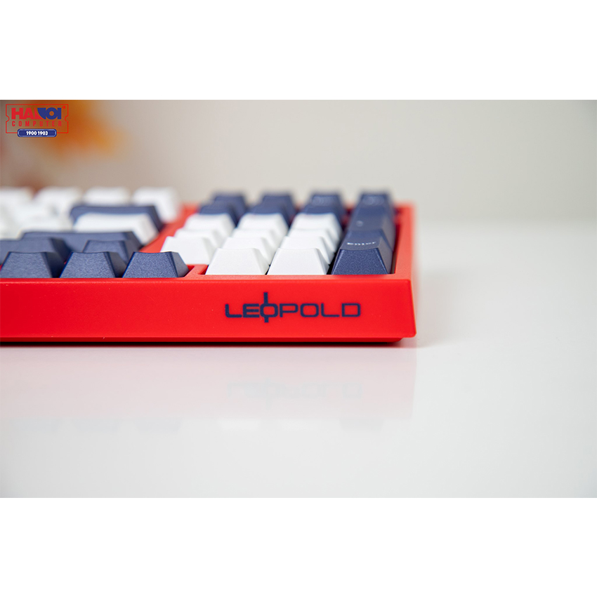 Bàn phím cơ Leopold FC980M PD Blue star Red sw
