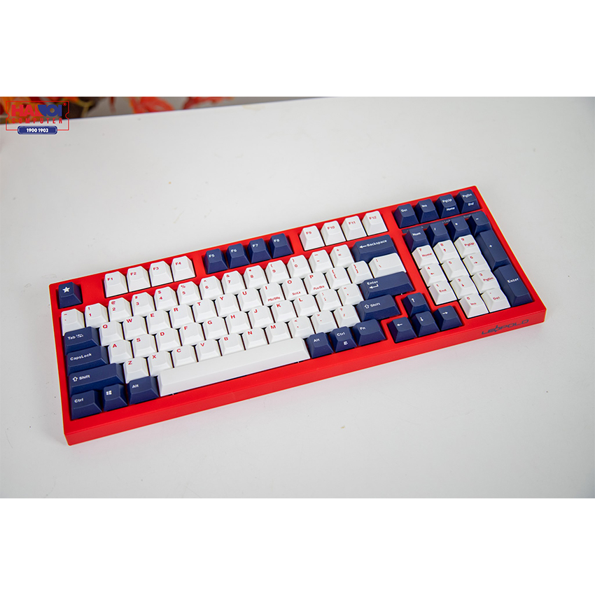 Bàn phím cơ Leopold FC980M PD Blue star Brown sw