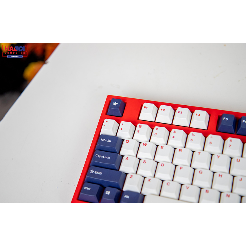 Bàn phím cơ Leopold FC980M PD Blue star Brown sw