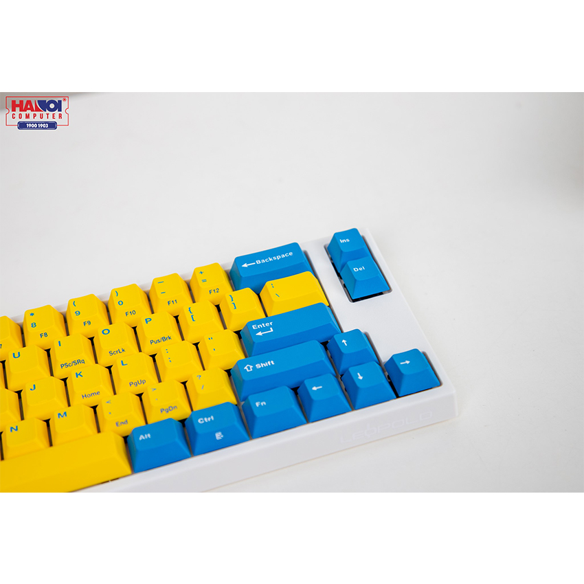 Bàn phím cơ Leopold FC660M PD Sweden Red sw