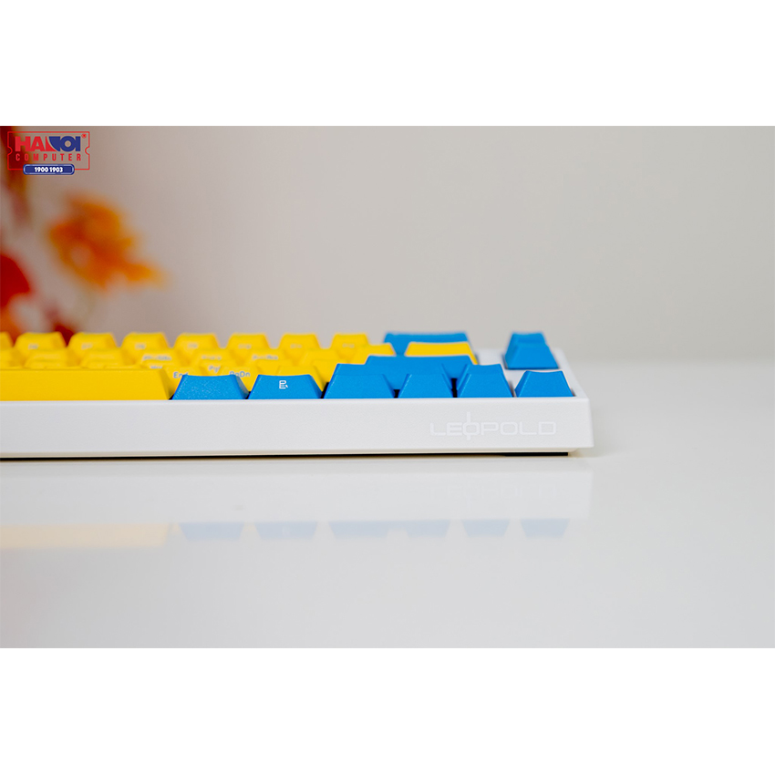 Bàn phím cơ Leopold FC660M PD Sweden Red sw