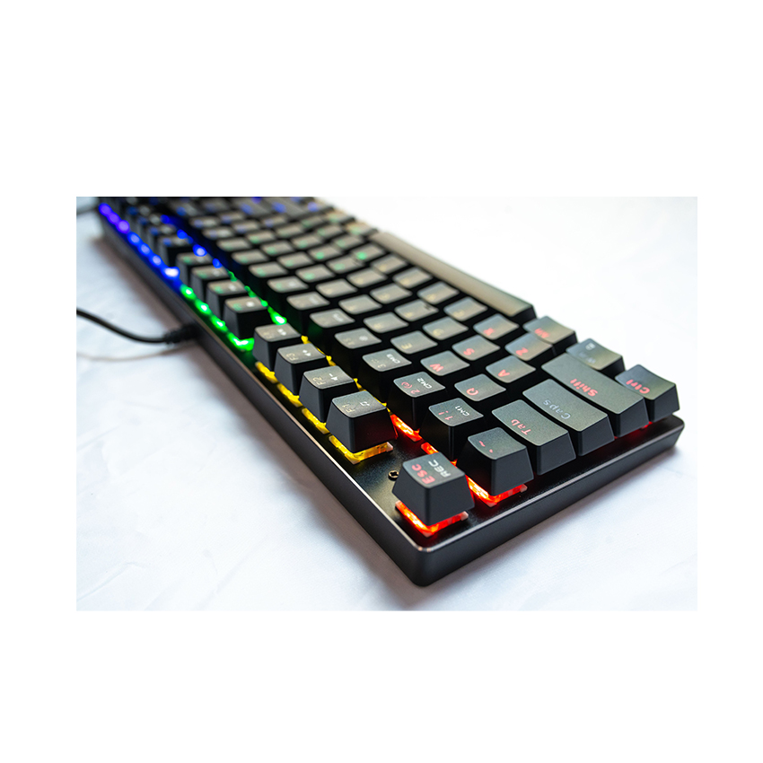 Bàn phím Edra EK389 V2 Red sw (Outemu/Led Rainbow/USB)