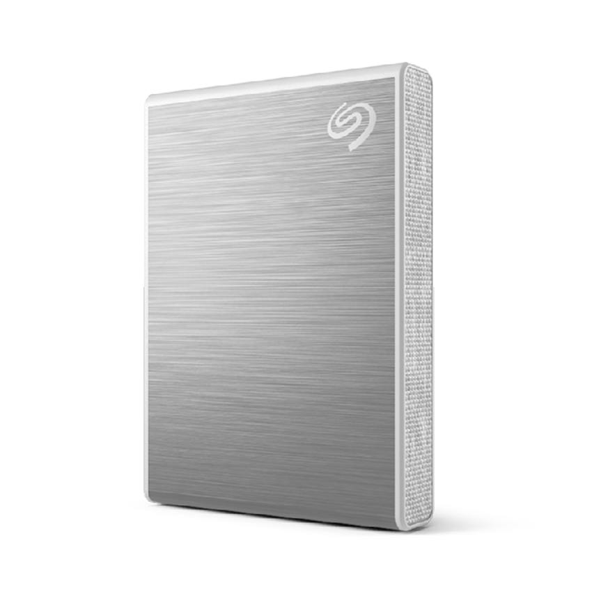 Ổ cứng gắn ngoài SSD 2TB USB-C + Rescue 2.5 inch Seagate One Touch Bạc - STKG2000401