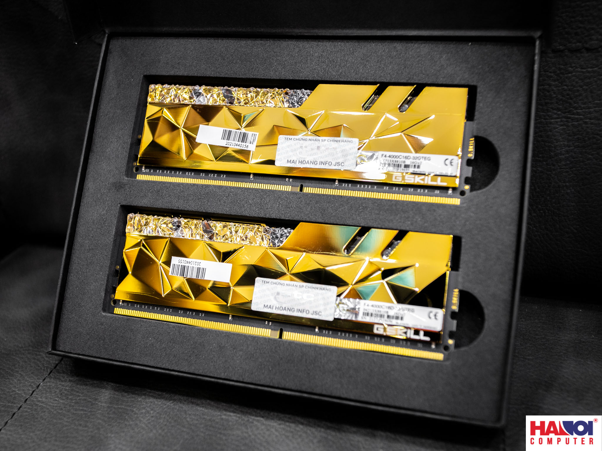 Ram Desktop Gskill Trident Z Royal Elite (F4-4000C16D-32GTEG) 32GB (2x16GB) DDR4 4000Mhz